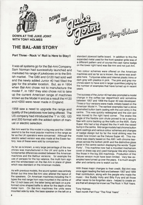The BAL-AMi Story by Tony Holmes